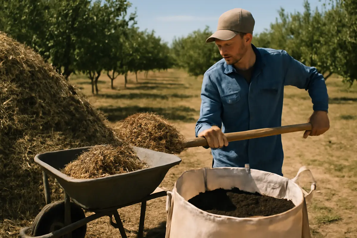 Residui di potatura trasformati in risorse: soluzioni agroecologiche per concimi naturali