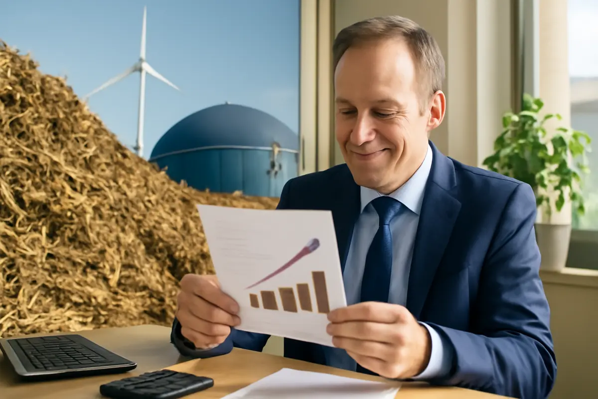 Utilizzo dei residui di raccolta nella produzione di energia: il beneficio sulle bollette dell’azienda