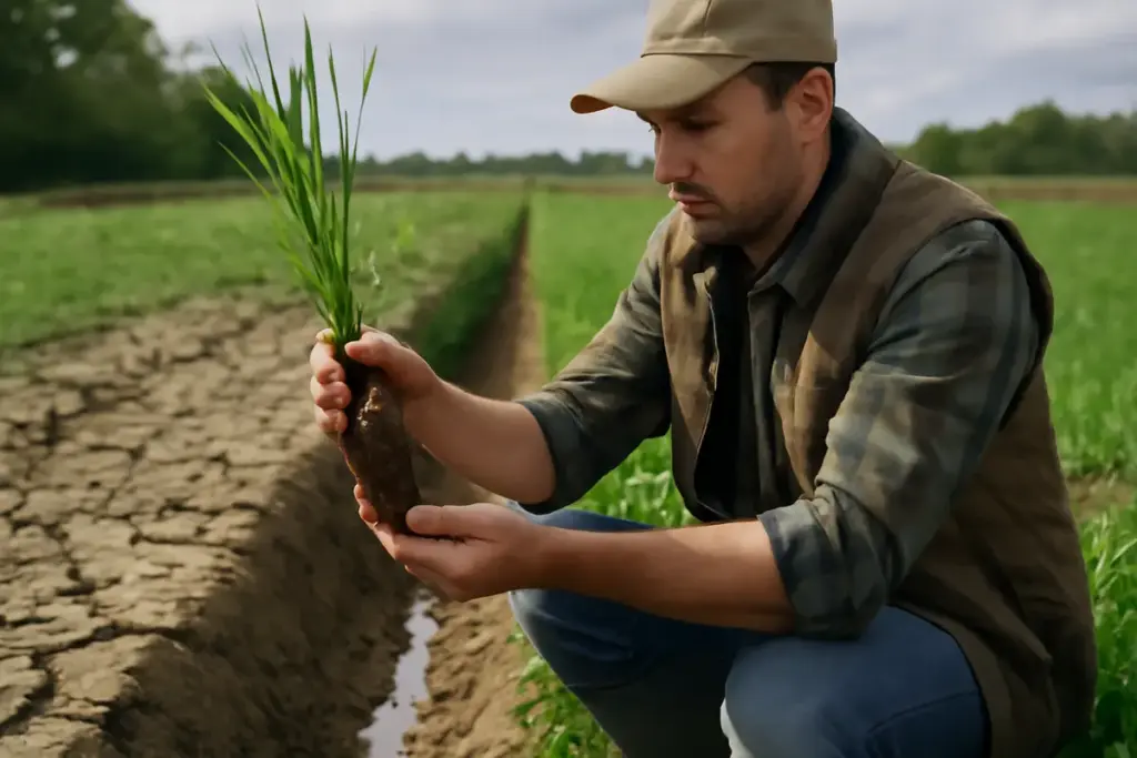 Come si evitano i ristagni idrici nei terreni argillosi? Una soluzione naturale consigliata dagli agricoltori